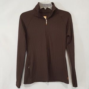 Lucy, Lucy tech chocolate brown lightweight jacket